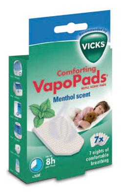 VICKS VAPOPADS MENTHOL 7Pezzi