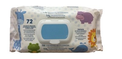 FARMACIA CANDELORI BABY SALVIETTE DETERGENTI 72 SALVIETTE