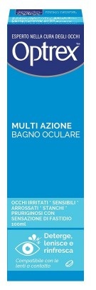Optrex MULTI AZIONE BAGNO OCULARE PER OCCHI STANCHI E ARROSSATI 100ML