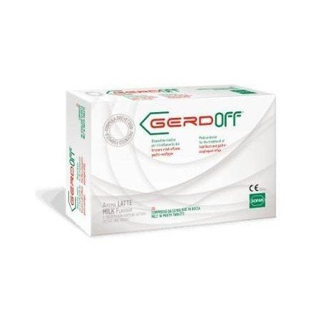 Gerdoff 30 Compresse Gusto LATTE Bruciore e Reflusso Gastro Esofageo