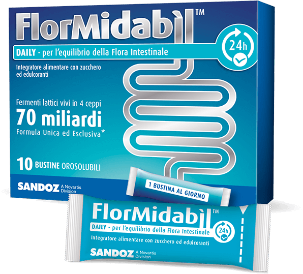 FLORMIDABIL DAILY 70 MILIARDI 10 BUSTINE