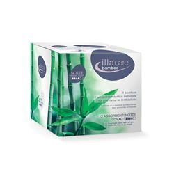 ILLA CARE BAMBOO NOTTE EXTRA 12PZ