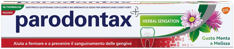 Paradontax Herbal Sensation Dentifricio Gusto Menta 75ml