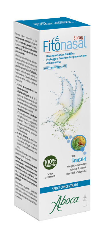 Aboca Fitonasal Spray Concentrato 30 ml Decongestionante