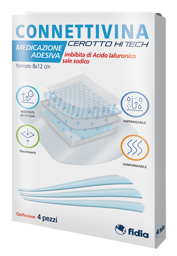 CONNETTIVINA CEROTTO HITECH 8X12 4 PEZZI