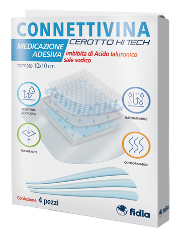 CONNETTIVINA CEROTTO HI TECH 10X10 4 PEZZI
