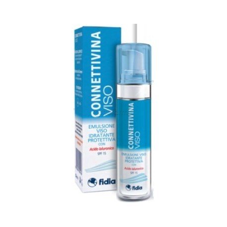 Connettivina Viso Crema emulsione idratante con acido ialuronico 50ml