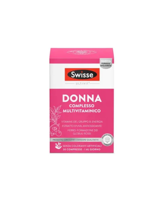 Swisse Donna Complesso Multivitaminico 30 Compresse(DISPONIBILI 5 PEZZI)