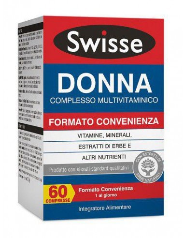 Swisse Donna Complesso Multivitaminico 60 Compresse(DISPONIBILI 3 PEZZI SCADENZA 8/25)