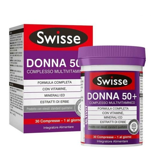 Swisse Donna 50+ Complesso Multivitaminico 30 Compresse