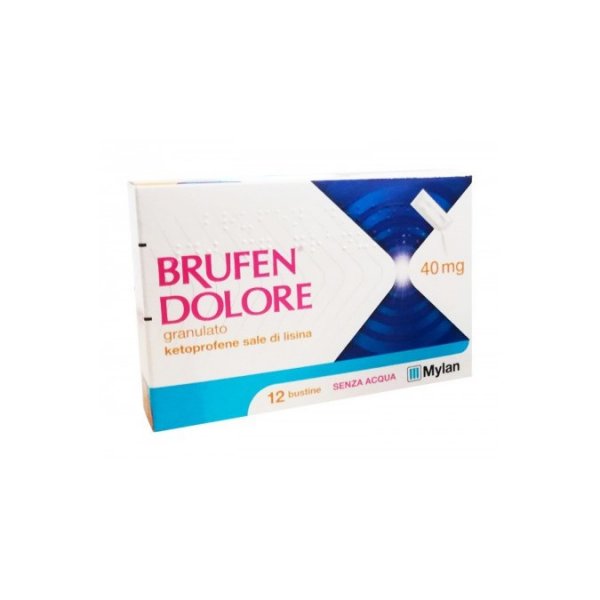 BRUFEN DOLORE OROSOLUBILE 12 BUSTINE 40MG