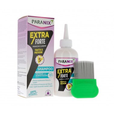 PARANIX SHAMPOO EXTRAFORTE TRATTA E PREVIENE 200ML + PETTINE