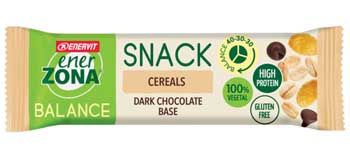 ENERZONA SNACK CEREALS barretta ai cereali con gocce di cioccolato fondente 25G