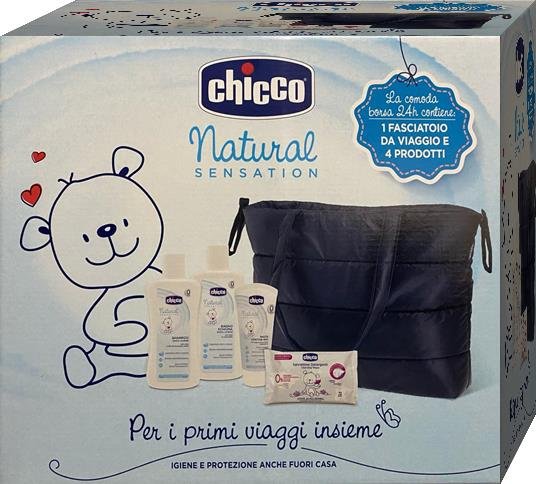 CHICCO NATURAL SENSATION BORSAPER I PRIMI VIAGGI INSIEME