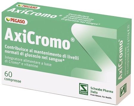 Pegaso Axicromo Integratore  per mantenere i livelli normali di glucosio nel sangue 60 compresse