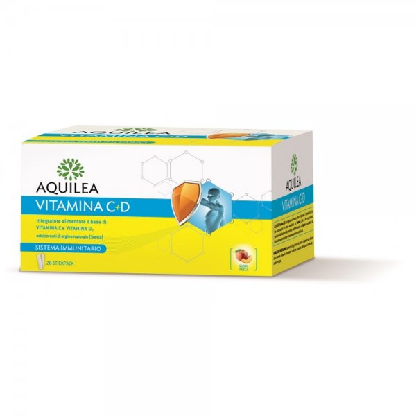 AQUILEA VITAMINA C+D SISTEMA IMMUNITARIO 28 STICK