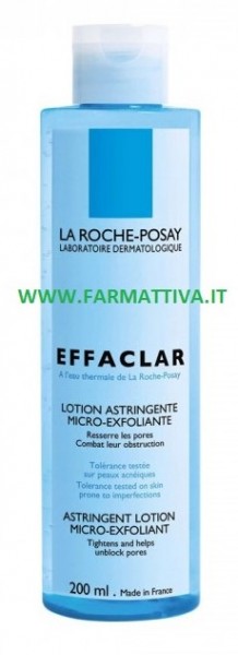 La Roche Posay Effaclar Lotion Astringente Micro Exfoliante