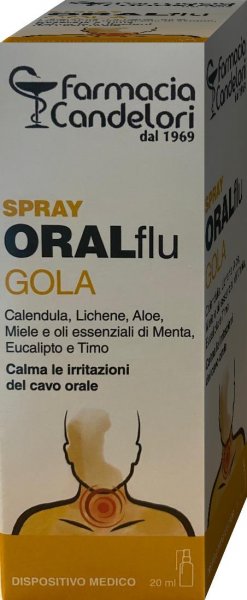 FARMACIA CANDELORI  ORALFLU SPRAY GOLA 20ML