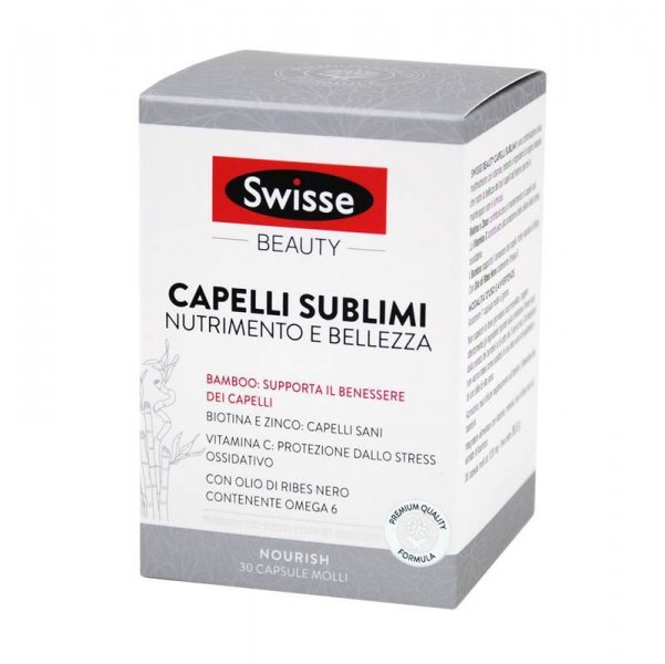 Swisse Beauty Capelli Sublimi Nutrimento e Bellezza 30 Capsule