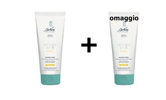 Bionike Defence Hair Balsamo Crema NUtriente 200ml + 200ml OMAGGIO