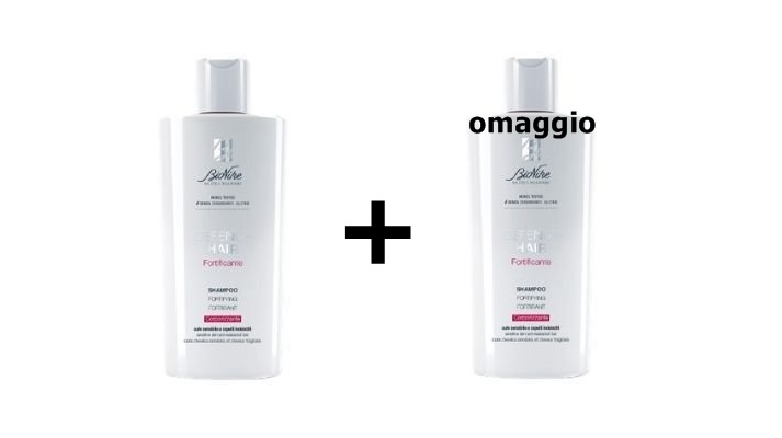 Bionike Defence Hair Shampoo Fortificante 200 ml + 200ml OMAGGIO