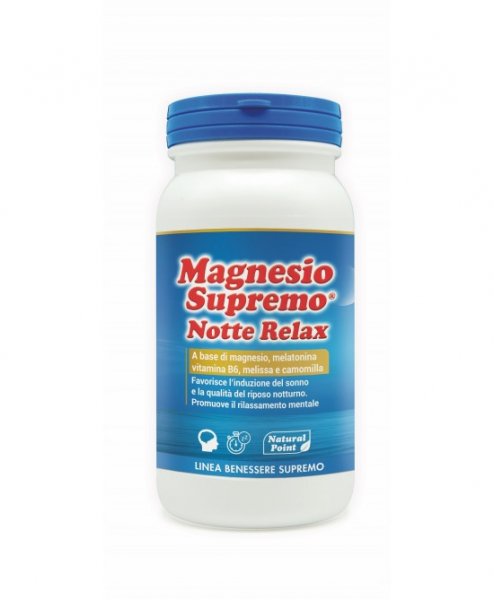 NATURAL POINT MAGNESIO SUPREMO NOTTE RELAX 150G