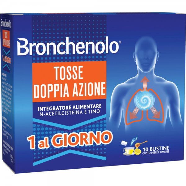 BRONCHENOLO TOSSE DOPPIA AZIONE 10BUSTINE
