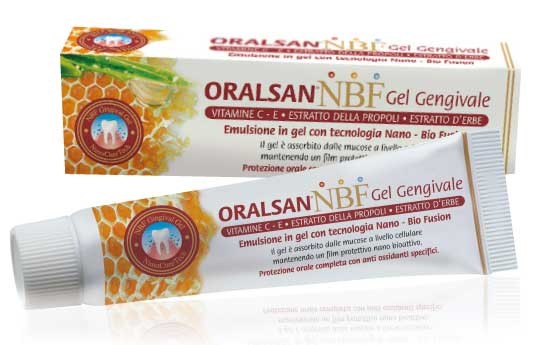 Oralsan NBF gel gengivale con tecnologia nano
