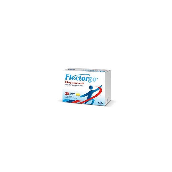 Flectorgo 25 mg 20 Capsule Antidolorifico