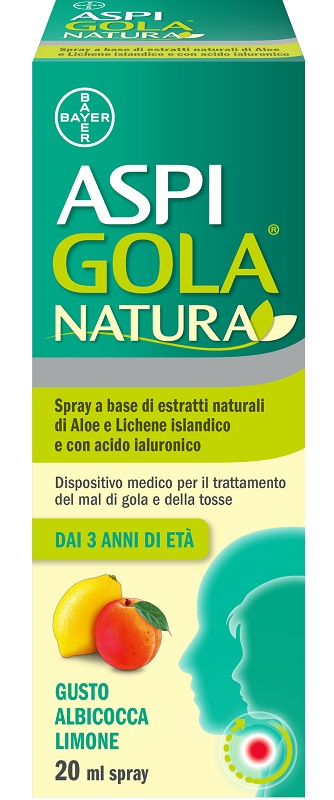 ASPI GOLA NATURA ALBICOCCA LIMONE SPRAY 20ML