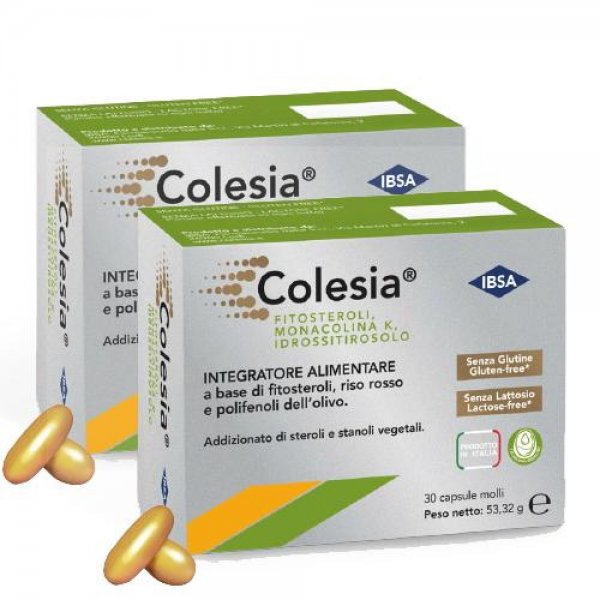 Colesia  2 confezioni 30+30 Capsule Colesterolo (fino ad esaurimento scorte)