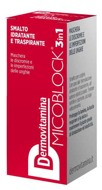 DERMOVITAMINA MICO SMALTO ROSSO 5ML