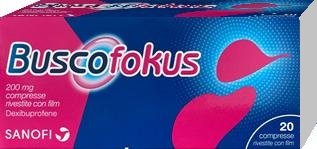 BUSCOFOKUS*20 COMPRESSE RIVESTITE 200MG