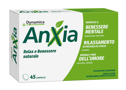 ANXIA DYNAMICA RELAX E BENESSERE NATURALE 45 COMPRESSE