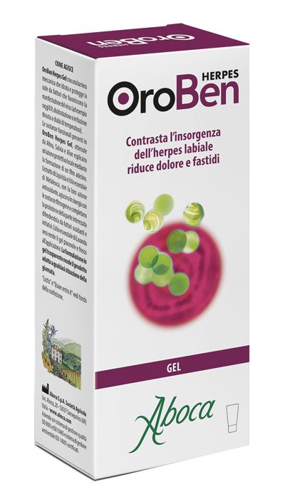 Aboca Oroben Herpes Gel 8 ml