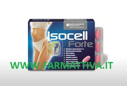 Isocell forte Integratore alimentare per il microcircolo e radicali liberi