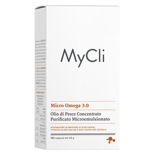 Mycli Micro Omega 3.0 Olio di Pesce 30 Capsule( scadenza 9/22)