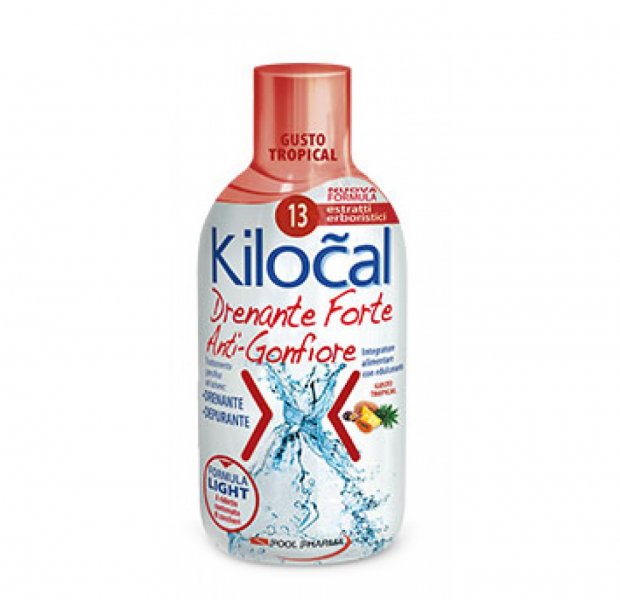 Kilocal Drenante Forte Anti Gonfiore Tropical 500 ml Depurativo