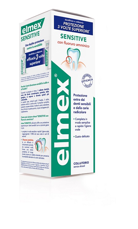 Elmex Sensitive Collutorio 400 ml