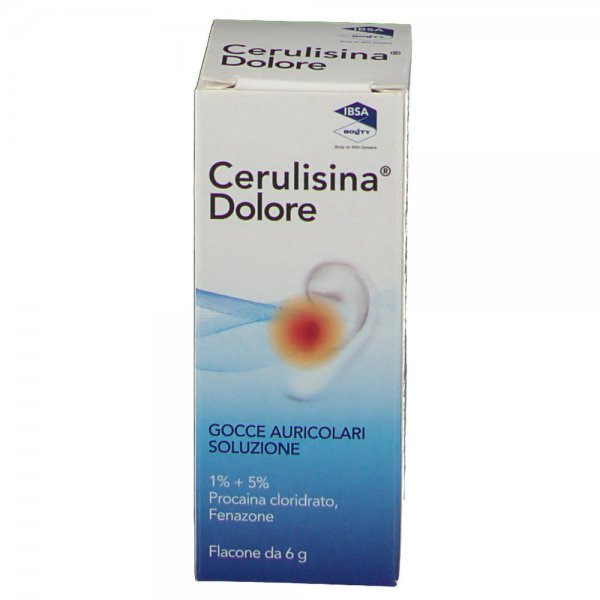 Cerulisina Dolore Gocce Auricolari 6 g