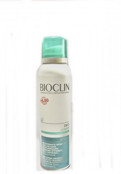 Bioclin Deo Control Dry Spray 150 ml Pelle Sensibile
