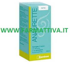 Anaurette Spray Lavaggio Orecchio Per Rimuovere il Cerume
