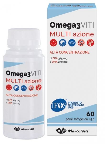 Omega 3 Viti Multiazione 60 Perle Softgel