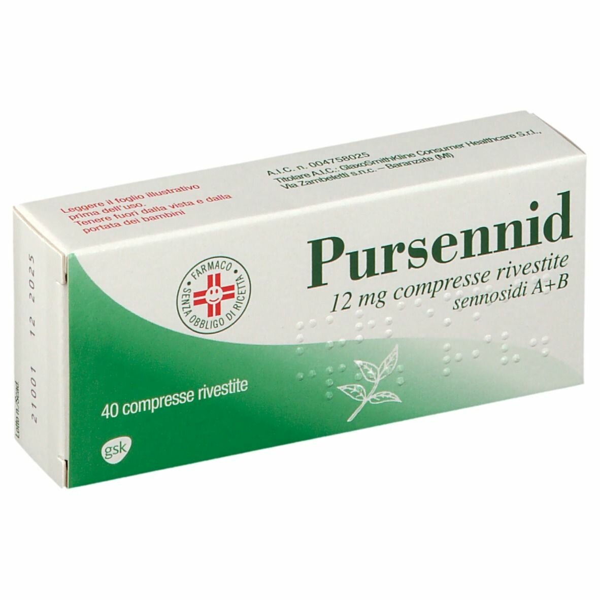 Pursennid 40 Compresse rivestite