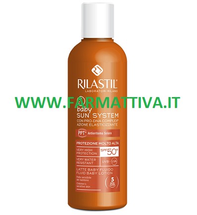 Rilastil Sun System baby  Protezione Molto Alta SPF 50+ latte