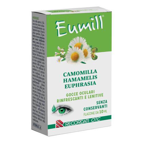Eumill Gocce Oculari Rinfrescanti e lenitive anche con lenti a contatto