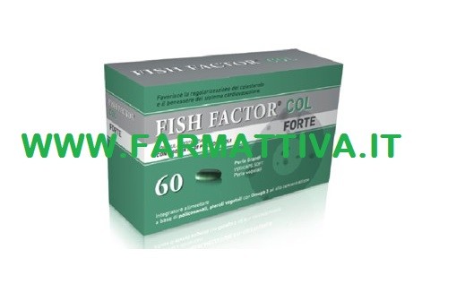 Fish Factor Col Forte 60 Perle Grandi per il colesterolo