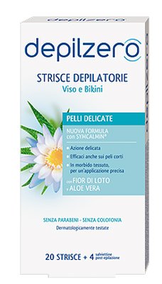 DEPILZERO STRISCE VISO E BIKINI