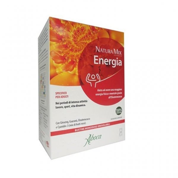 Aboca Natura Mix Energia  20 Bustine orosolubili