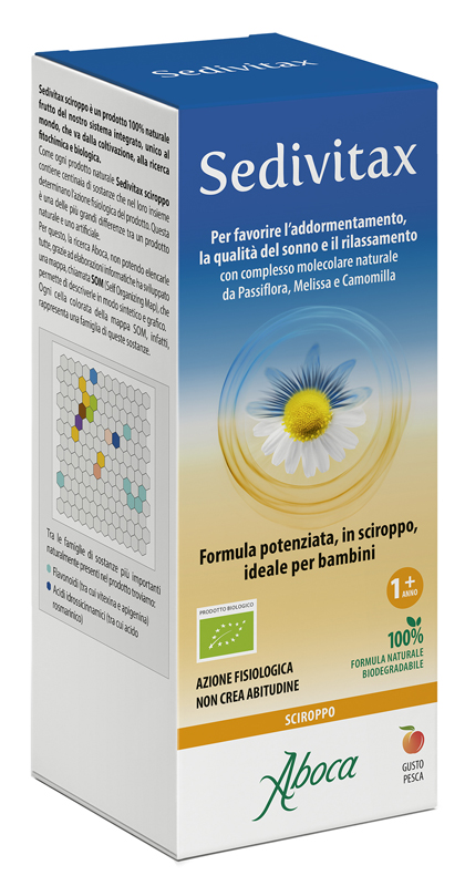 Aboca Sedivitax Sciroppo Bambini 220 g Rilassante
